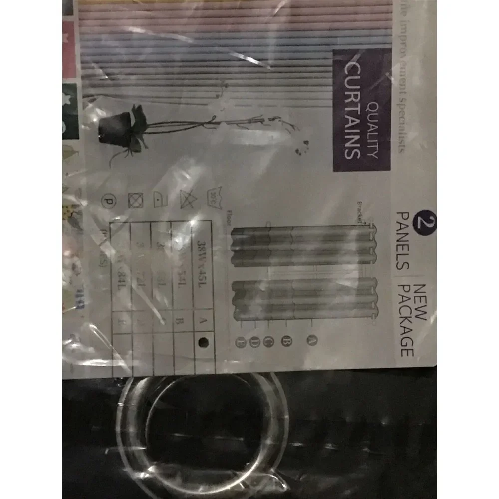 ⚡️ BGment Rod Pocket and Back Tab Blackout Curtains‎ Charcoal 38